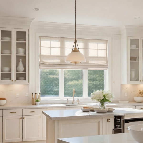 Linen Roman Shades | Basic