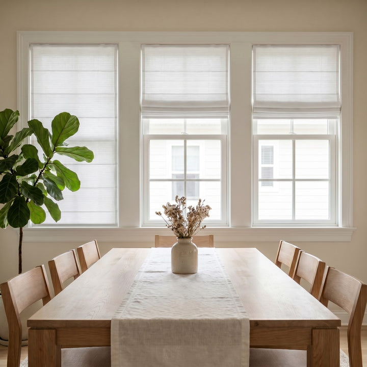Bamboo Cordless Roman Shades