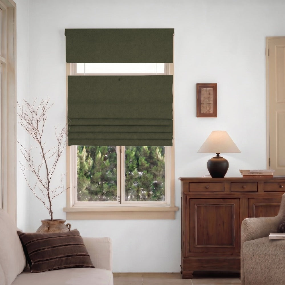 Cordless Roman Shades | Top Down Bottom Up