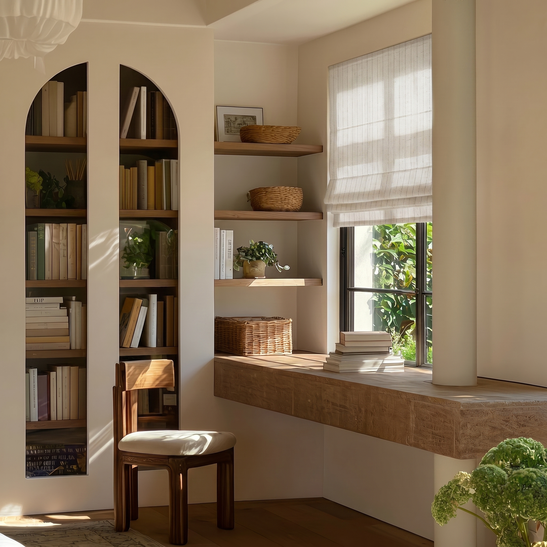 Stripe Roman Shades | Basic