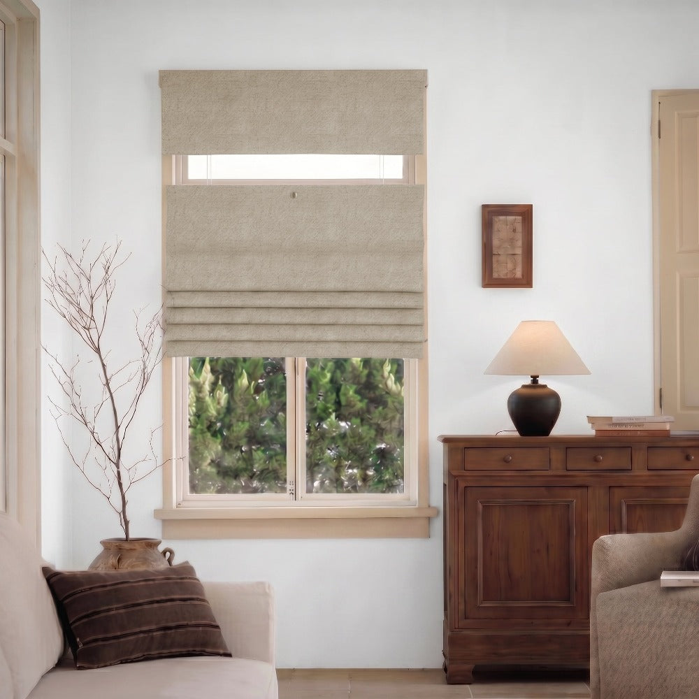 Cordless Roman Shades | Top Down Bottom Up