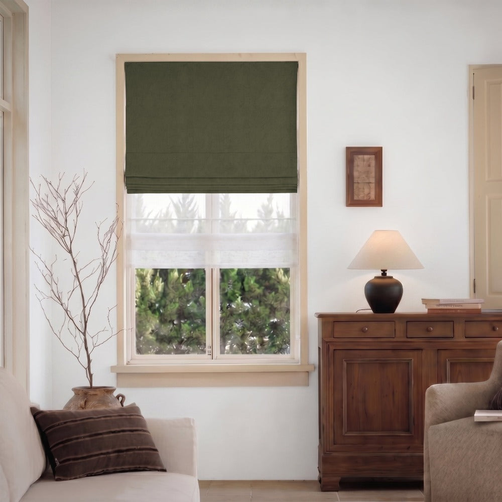Cordless Roman Shades | Day Night