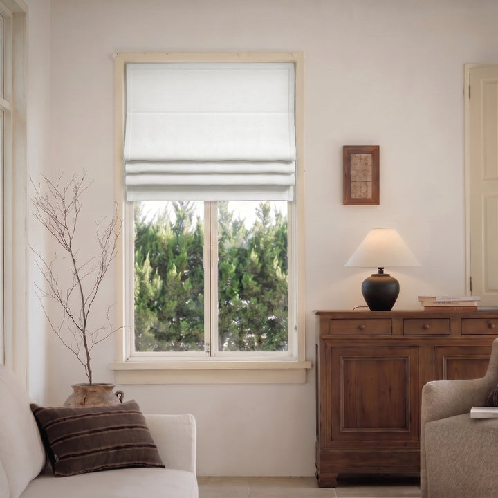 Cordless Roman Shades With Spring System