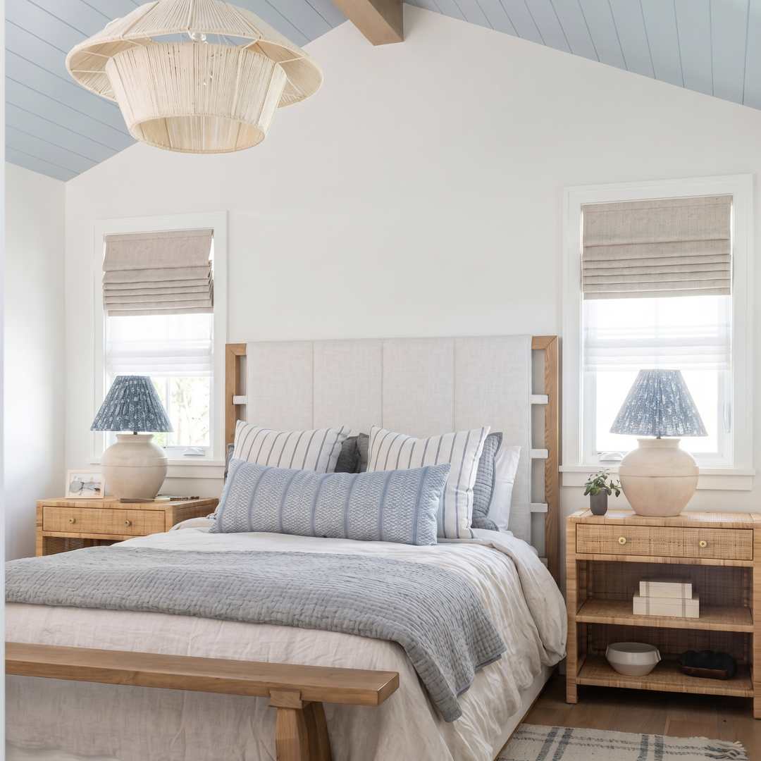 Linen Roman Shades | Day Night