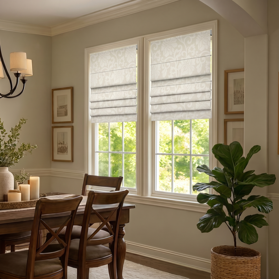 Jacquard Roman Shade | Basic