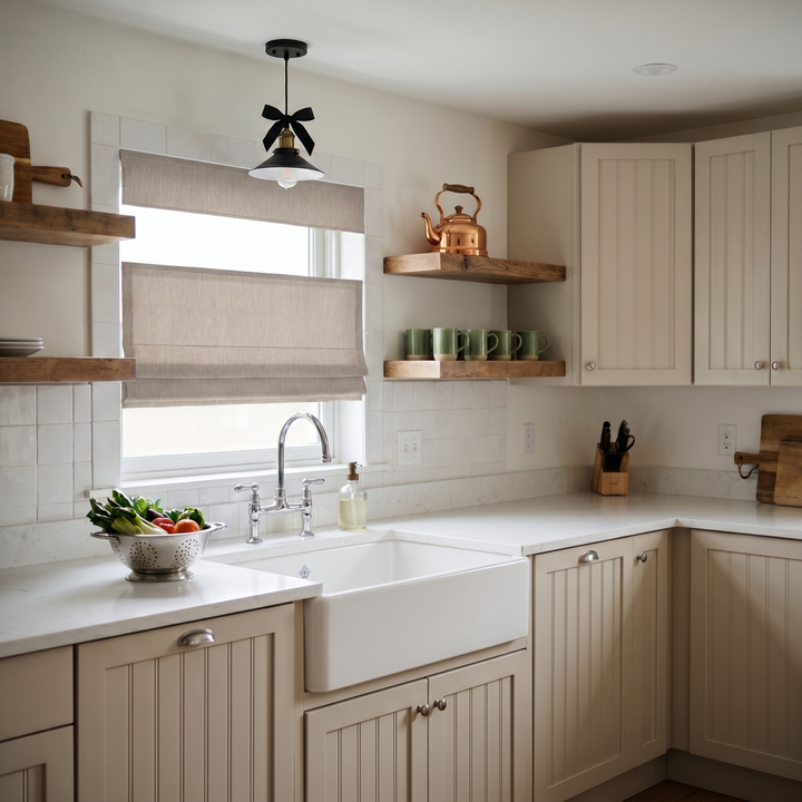 Waterproof and Flame-Retardant Roman Shades | Top Down Bottom Up