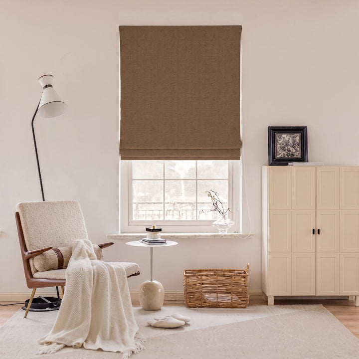 Linen Roman Shades | Basic