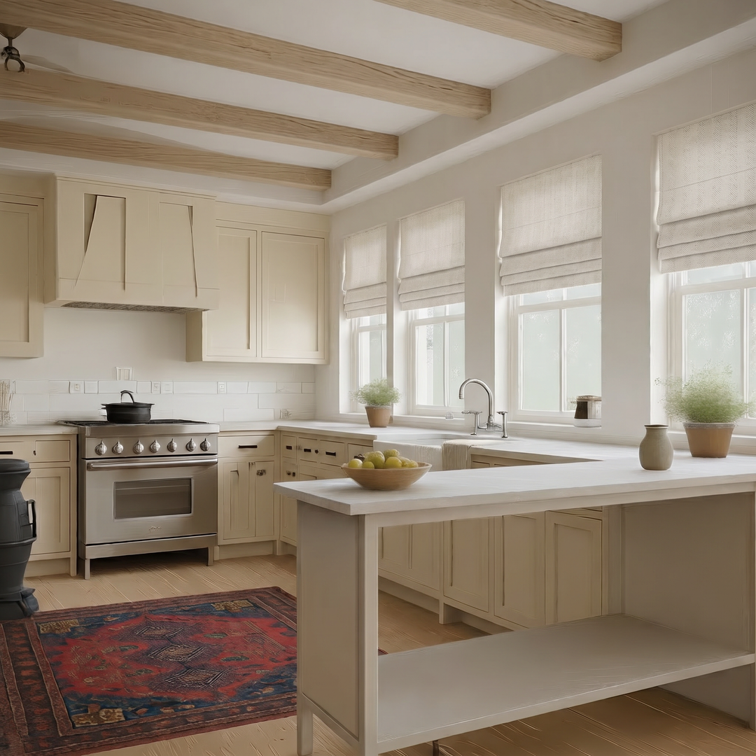 Linen Roman Shades | Basic