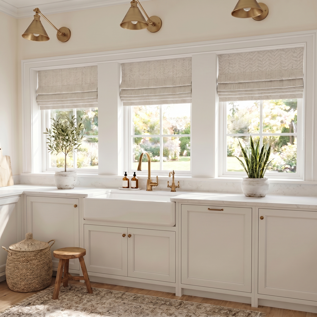 Cordless Roman Shades | Basic