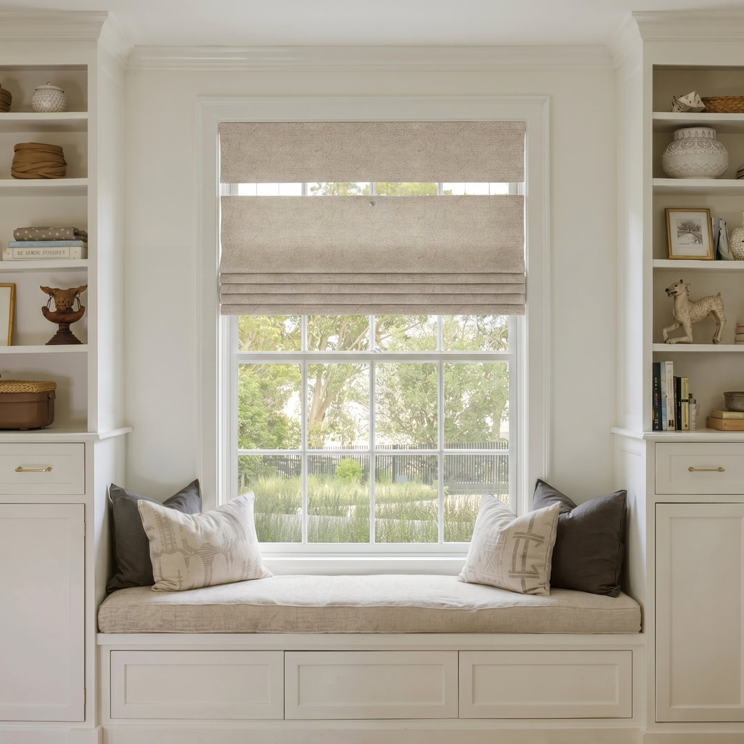 Cordless Roman Shades | Top Down Bottom Up