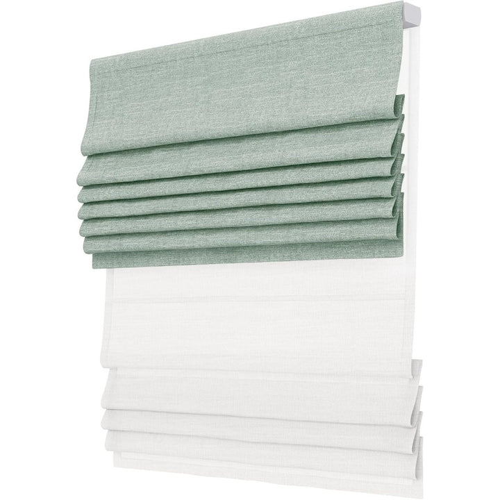 Linen Day Night Roman Shades