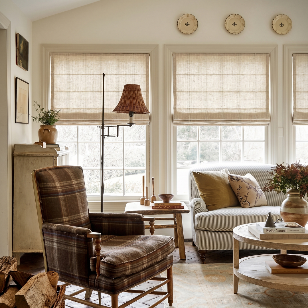 Weave Cordless Roman Shade | Basic