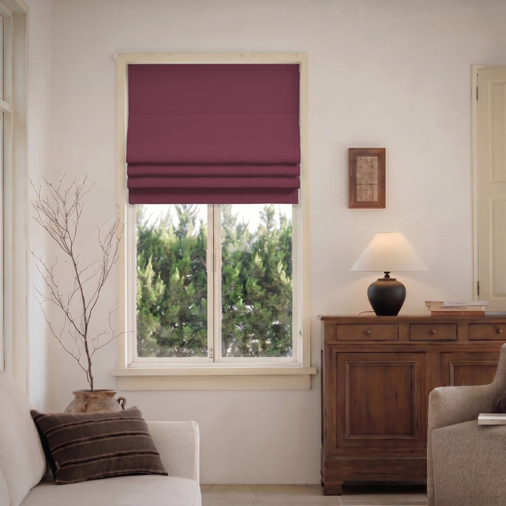 Cordless Roman Shades With Spring System