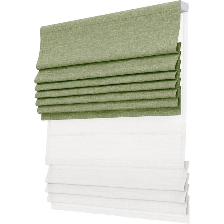 Linen Day Night Roman Shades