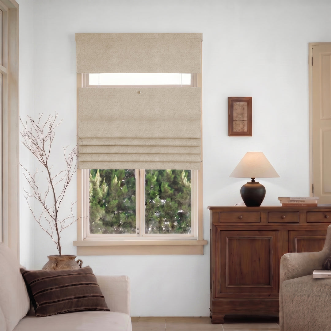 Cordless Roman Shades | Top Down Bottom Up