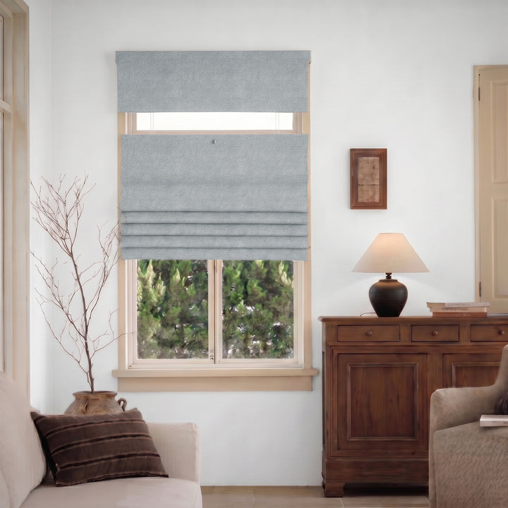 Cordless Roman Shades | Top Down Bottom Up
