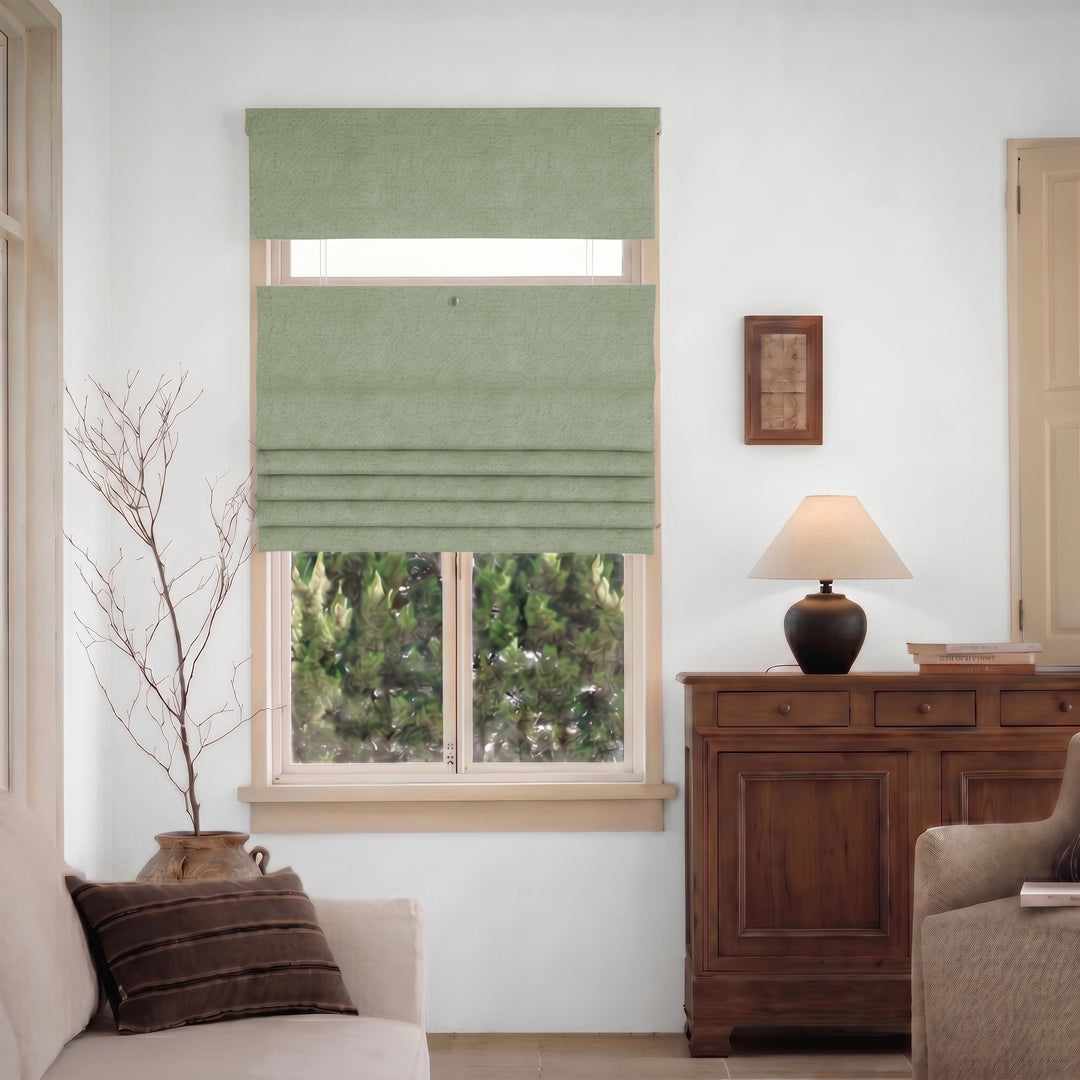 Cordless Roman Shades | Top Down Bottom Up