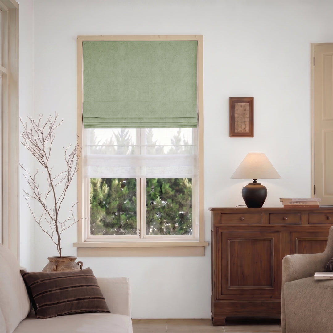 Cordless Roman Shades | Day Night