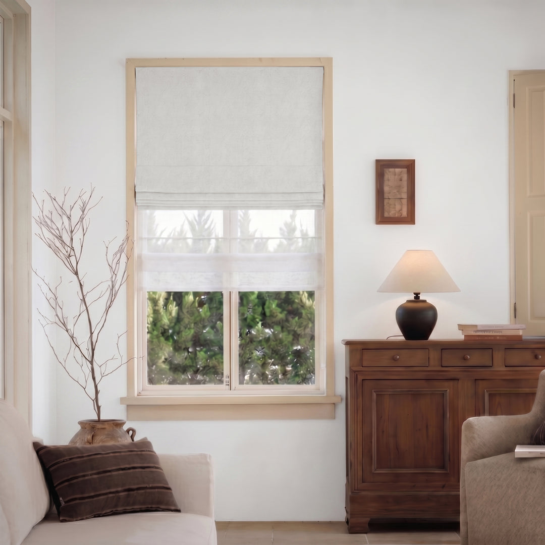 Cordless Roman Shades | Day Night