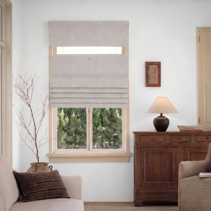 Cordless Roman Shades | Top Down Bottom Up