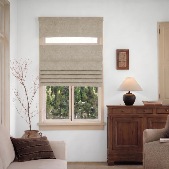 Cordless Roman Shades | Top Down Bottom Up