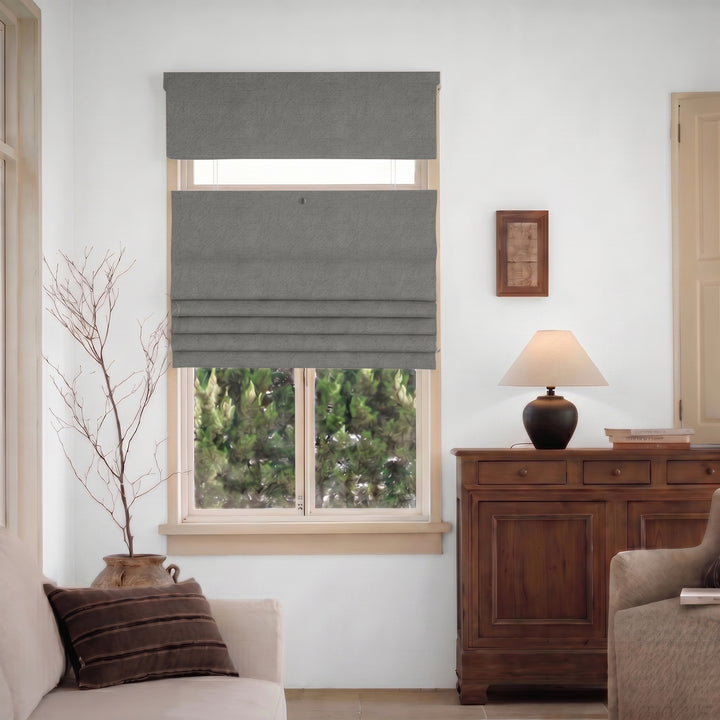 Cordless Roman Shades | Top Down Bottom Up