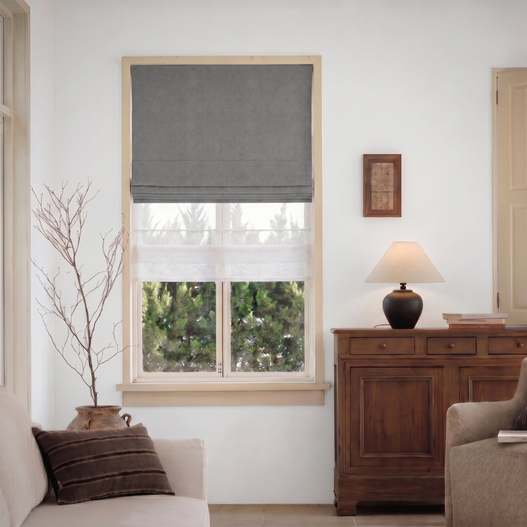 Cordless Roman Shades | Day Night