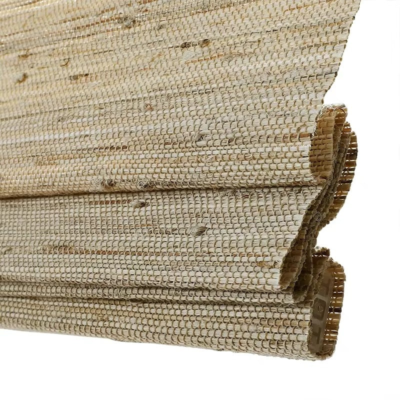 Natural Woven Bamboo Roman Shade