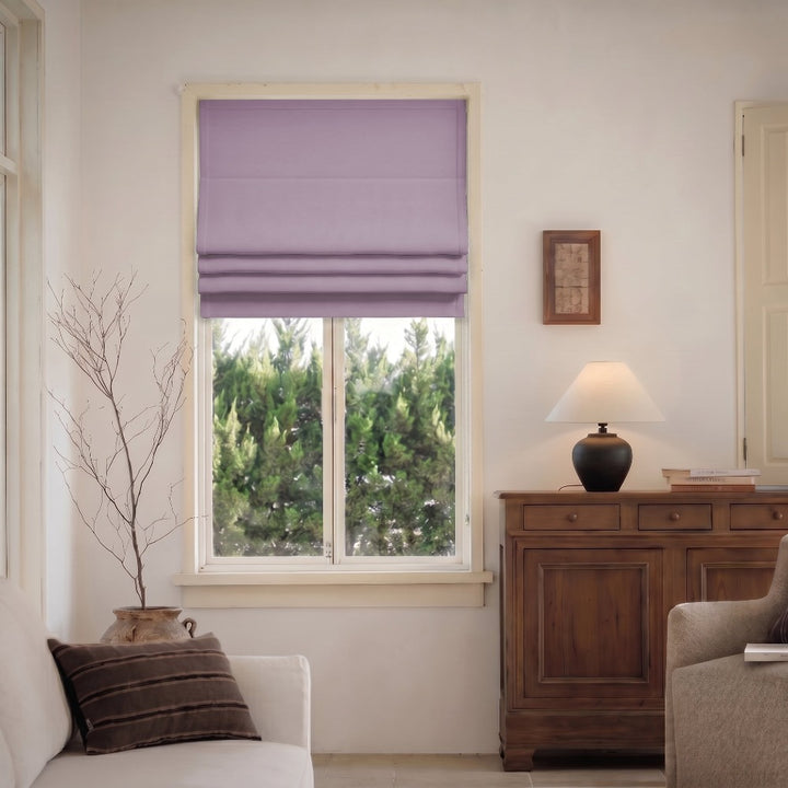Cordless Roman Shades With Spring System