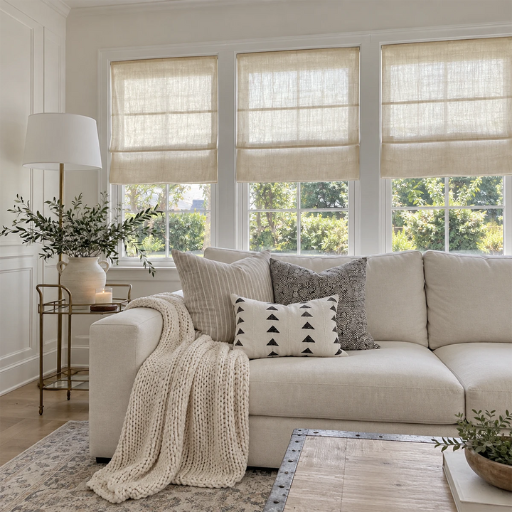 Hearth Linen Roman Shade basic 13