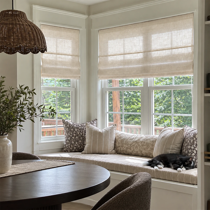 Hearth Linen Roman Shade basic 14