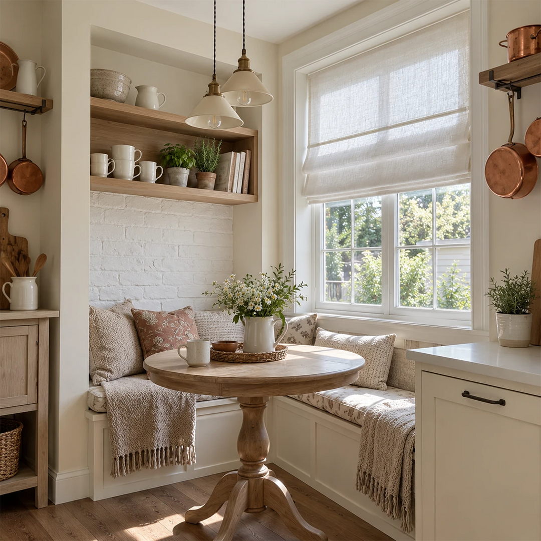 Hearth Linen Roman Shade basic 4