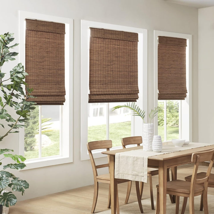 Eastfield 100% Bamboo Cordless Roman Shades