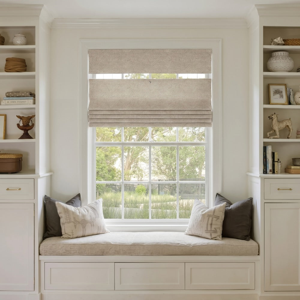 Cordless Roman Shades | Top Down Bottom Up