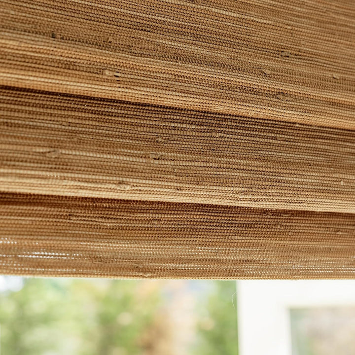 Cordless Bamboo Roman Shades
