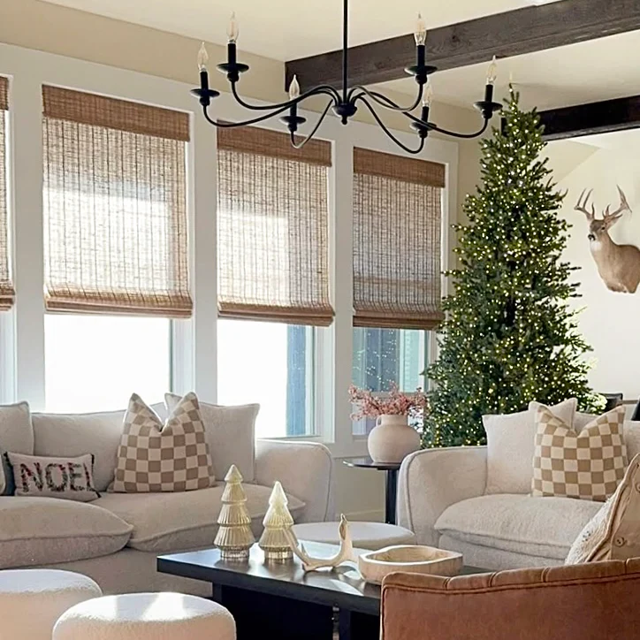 Natural Jute Bamboo Woven Shade