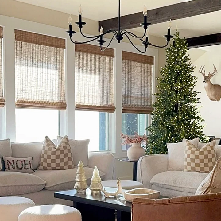 Natural Jute Bamboo Woven Shade
