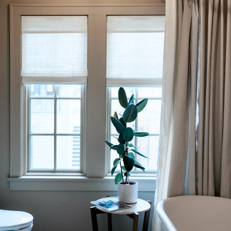 Natural Ramie Bamboo Woven Shade