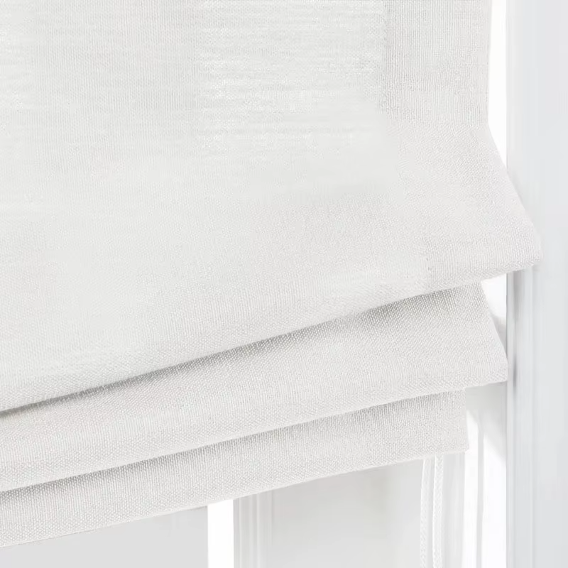 Simple Flat Fold Roman Shades