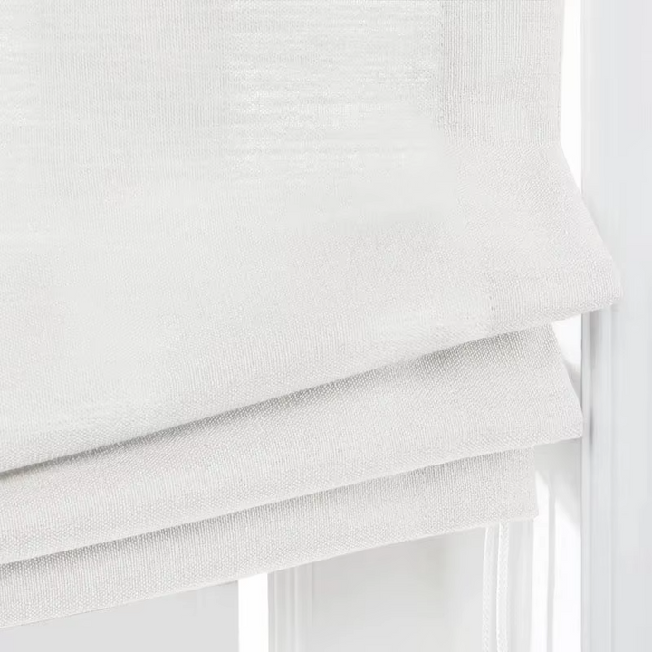 Simple Flat Fold Roman Shades