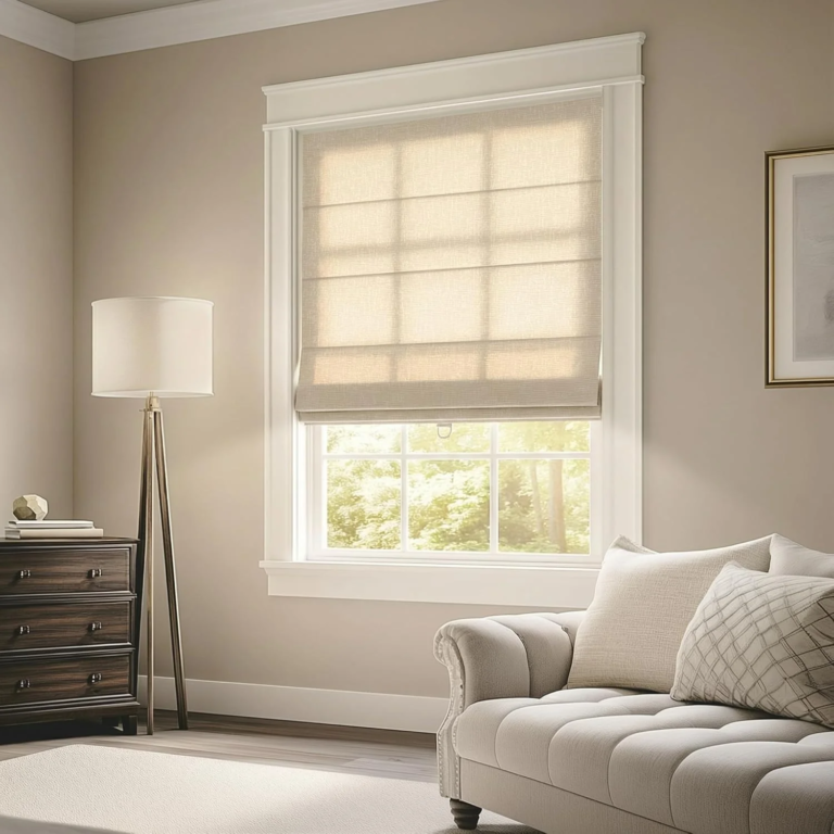 Cordless Blackout Roman Shade