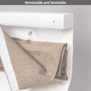 Linen Day Night Roman Shades
