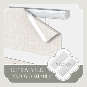 Drill Linen Roman Shades | Top Down Bottom Up