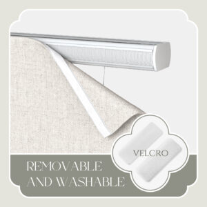 Drill Linen Roman Shades | Basic