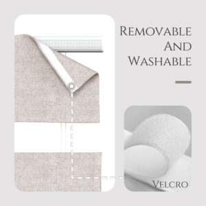 No Drill Cordless Roman Shade | Top Down Bottom Up