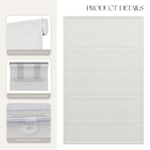 Cordless Roman Shades With Spring System