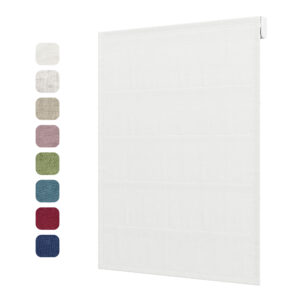 Cordless Roman Shades With Spring System