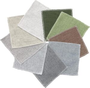 Linen Roman Shades Fabric Sample(869,9635,Tartan)