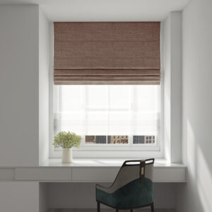 Linen Day Night Roman Shades