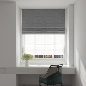 Linen Day Night Roman Shades